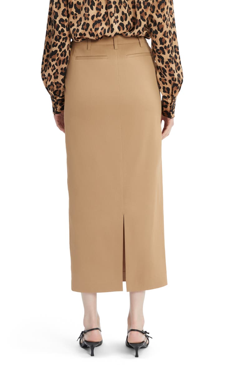Zia Midi Skirt, Alternate, color, CAMEL