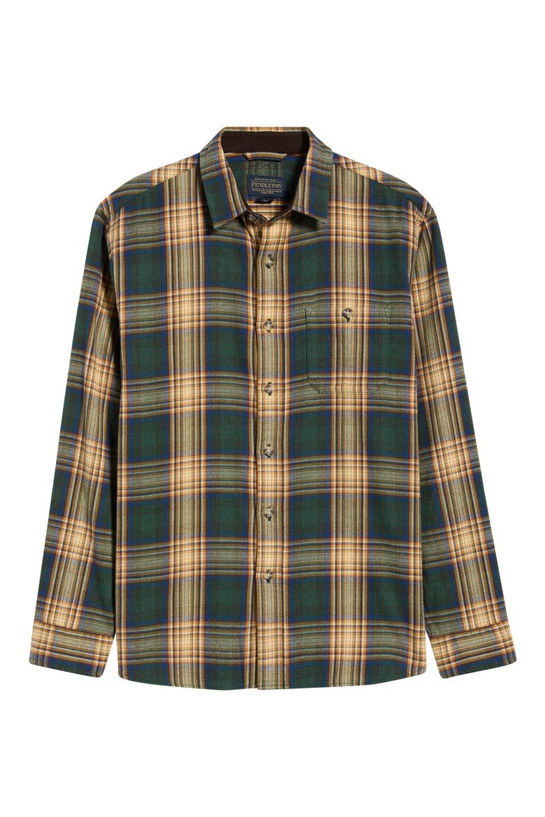 Fremont Flannel Shirt, Alternate, color, ELM MULTI PLAID