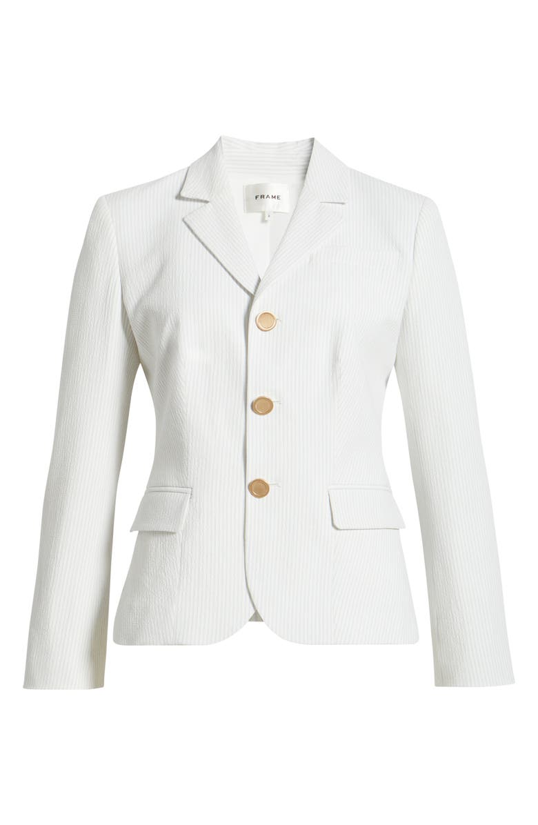 FRAME The Smart Blazer, Alternate, color, Light Chambray Multi
