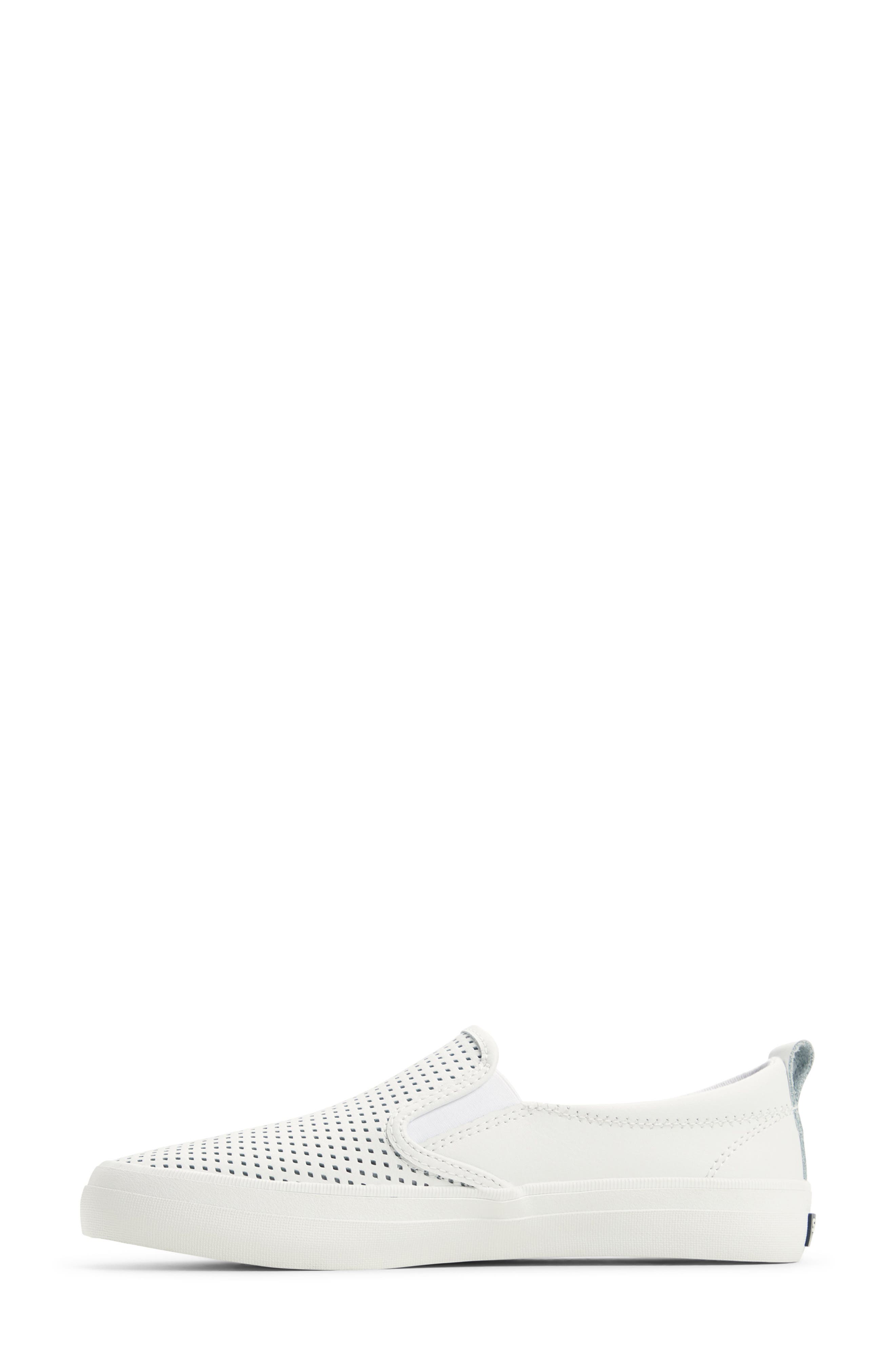 Sperry Crest Twin Slip-On Sneaker, Alternate, color, White