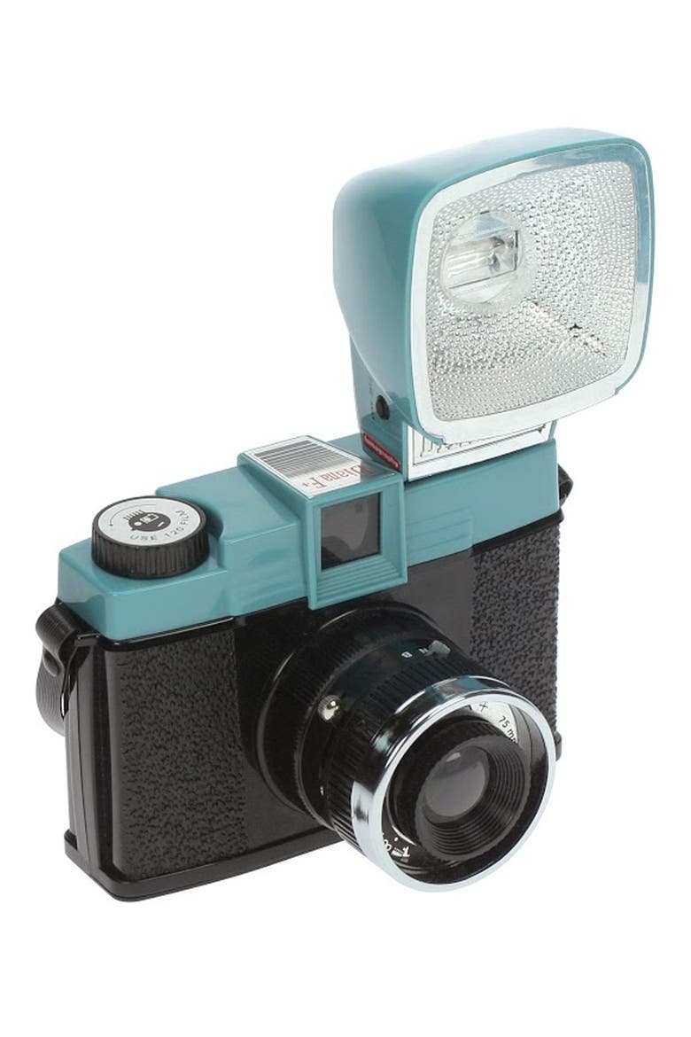 'Diana F+' Film Camera, Main, color, BLACK