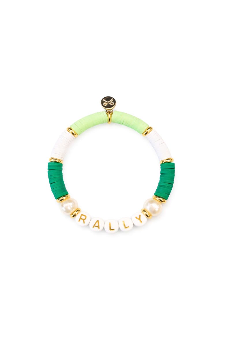Rally Women's Bracelet, Main, color, Green/White