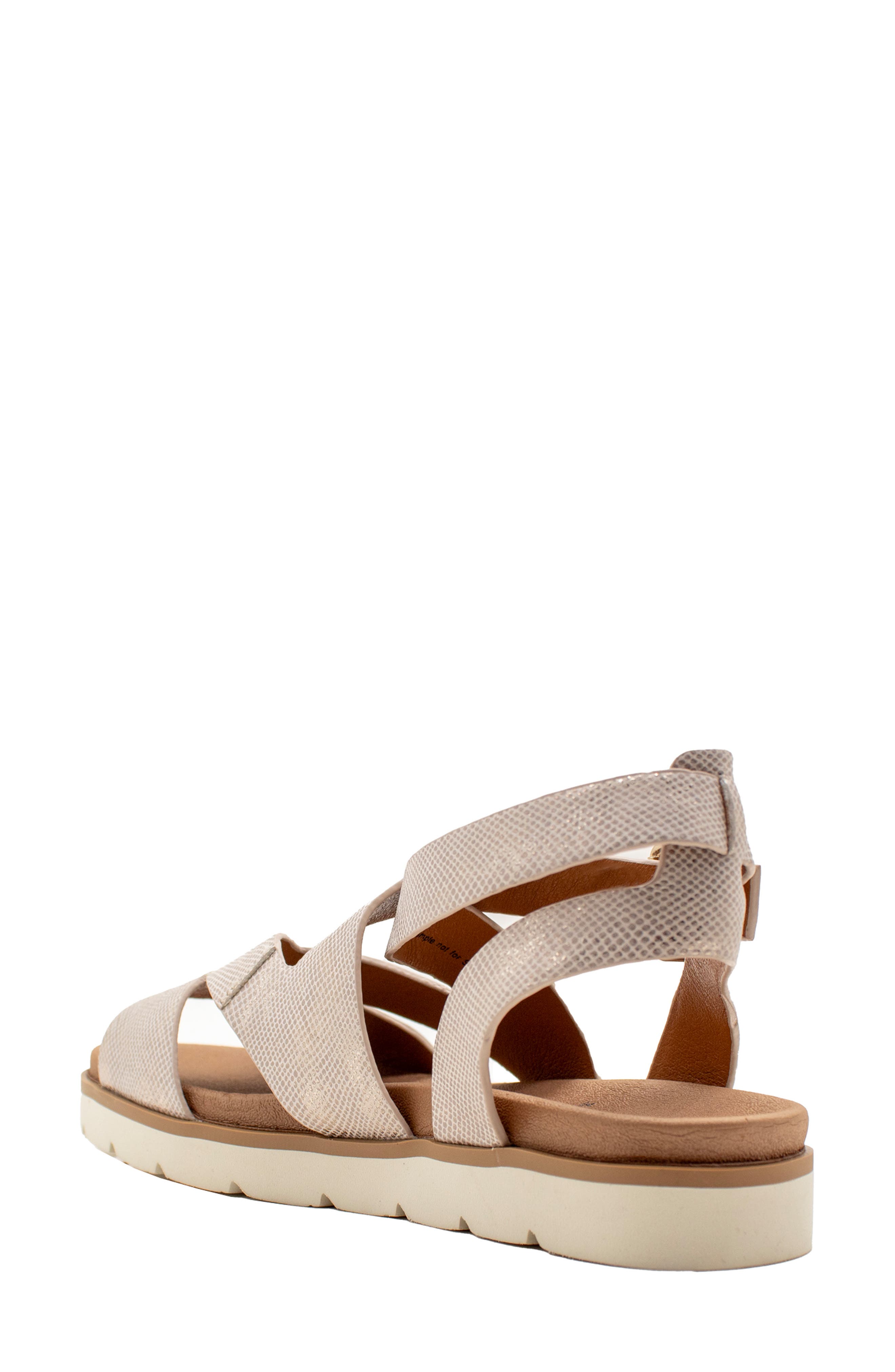Volatile S'mores Ankle Strap Sandal, Alternate, color, 