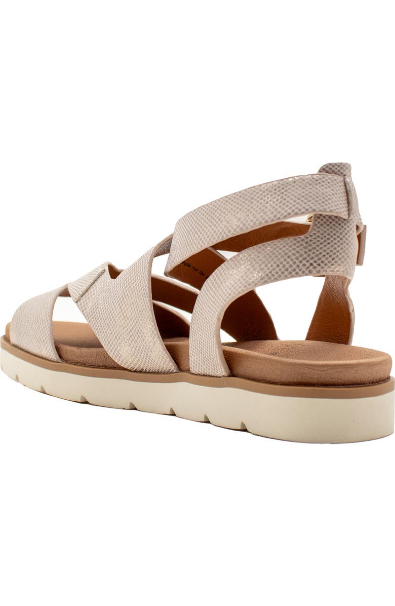 Volatile S'mores Ankle Strap Sandal, Alternate, color,