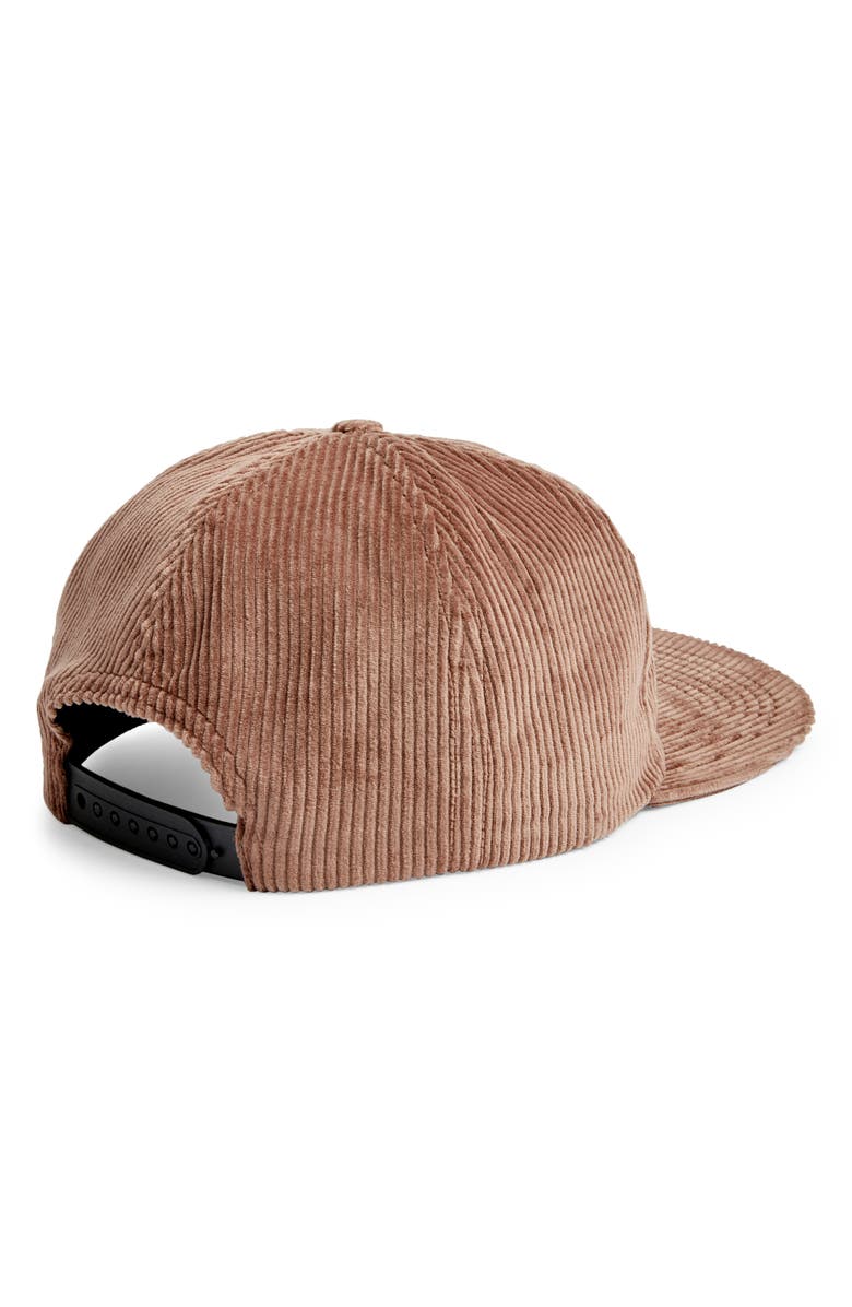 Elwood Corduroy Snapback Baseball Cap, Alternate, color, 
