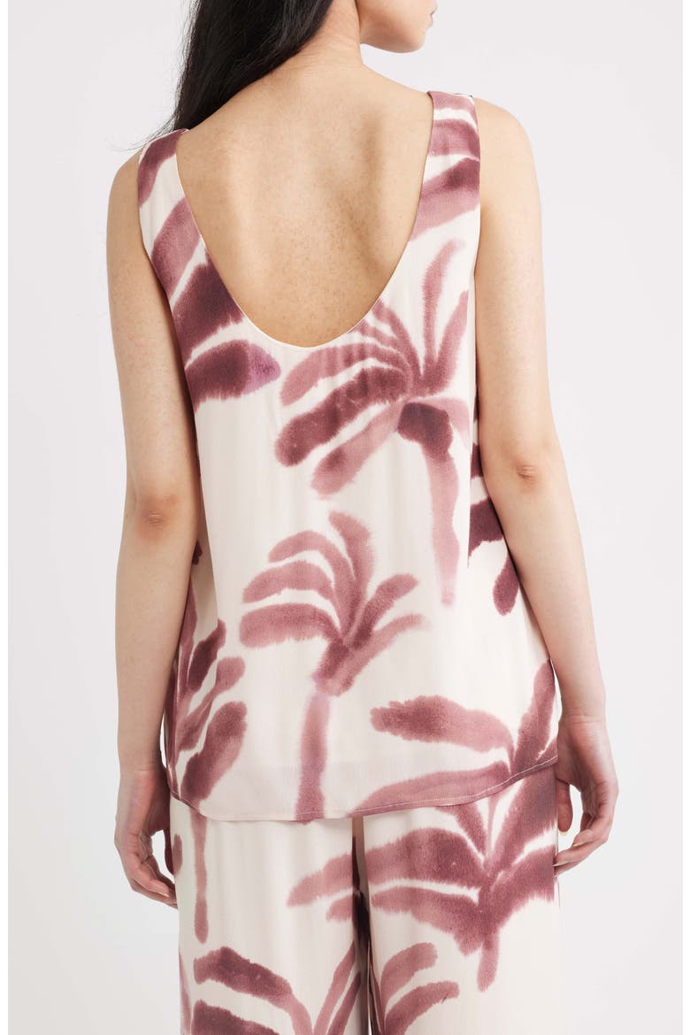 Isle Sleeveless Top, Alternate, color, COCOA