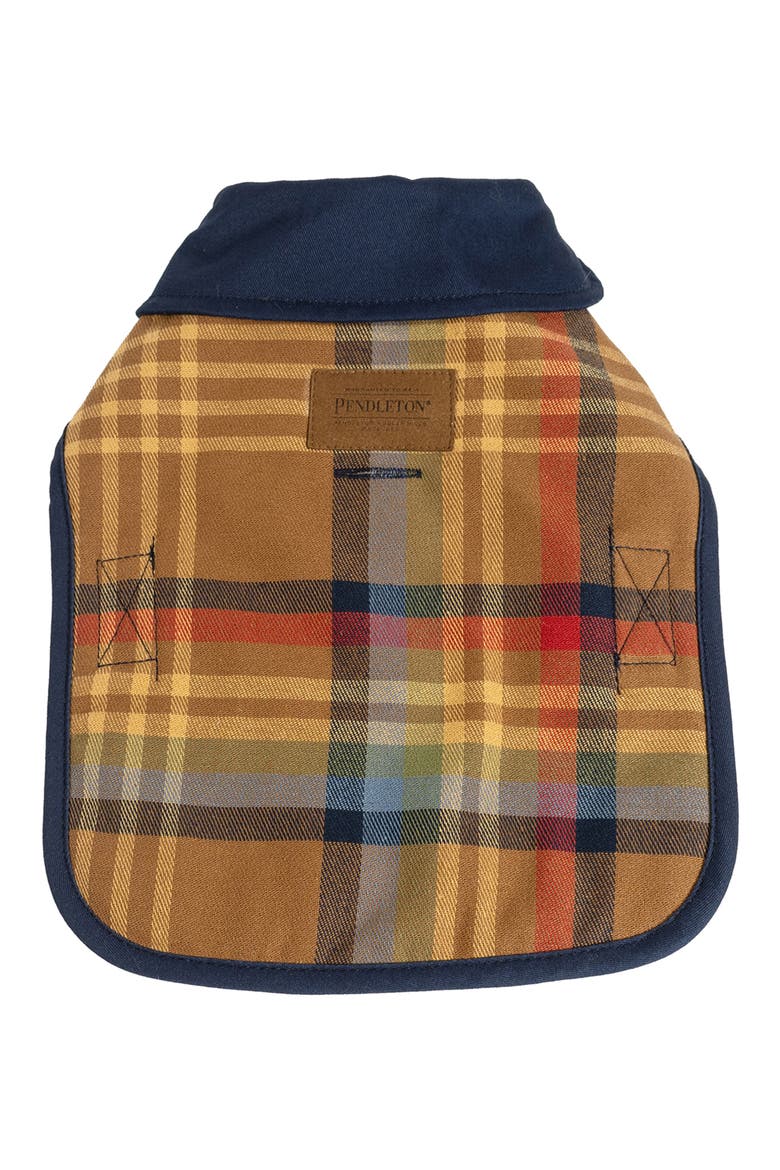 Plaid Dog Coat, Main, color, DESERT PLAID
