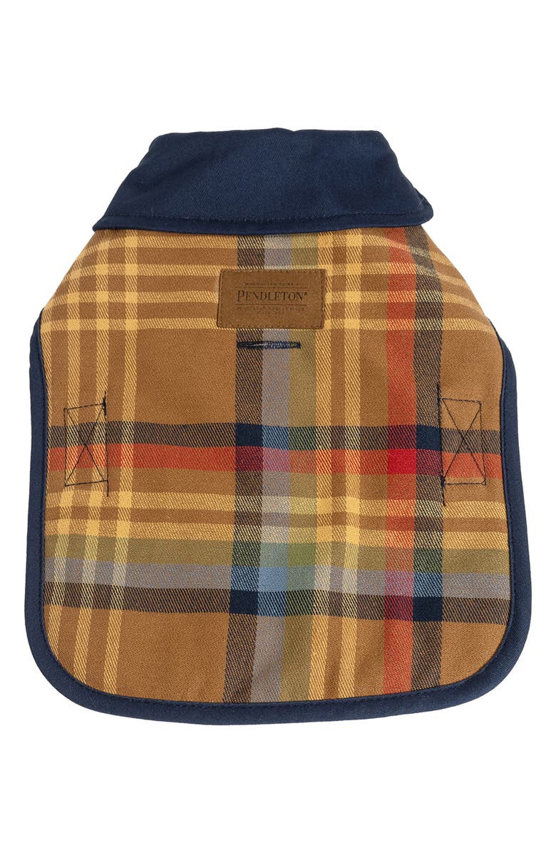 Pendleton Plaid Dog Coat, Main, color, Desert Plaid