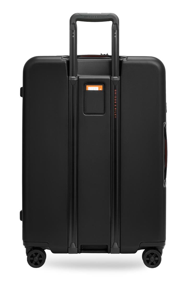 ZDX 27 Inch Hardside Expandable Spinner Suitcase, Alternate, color, BLACK