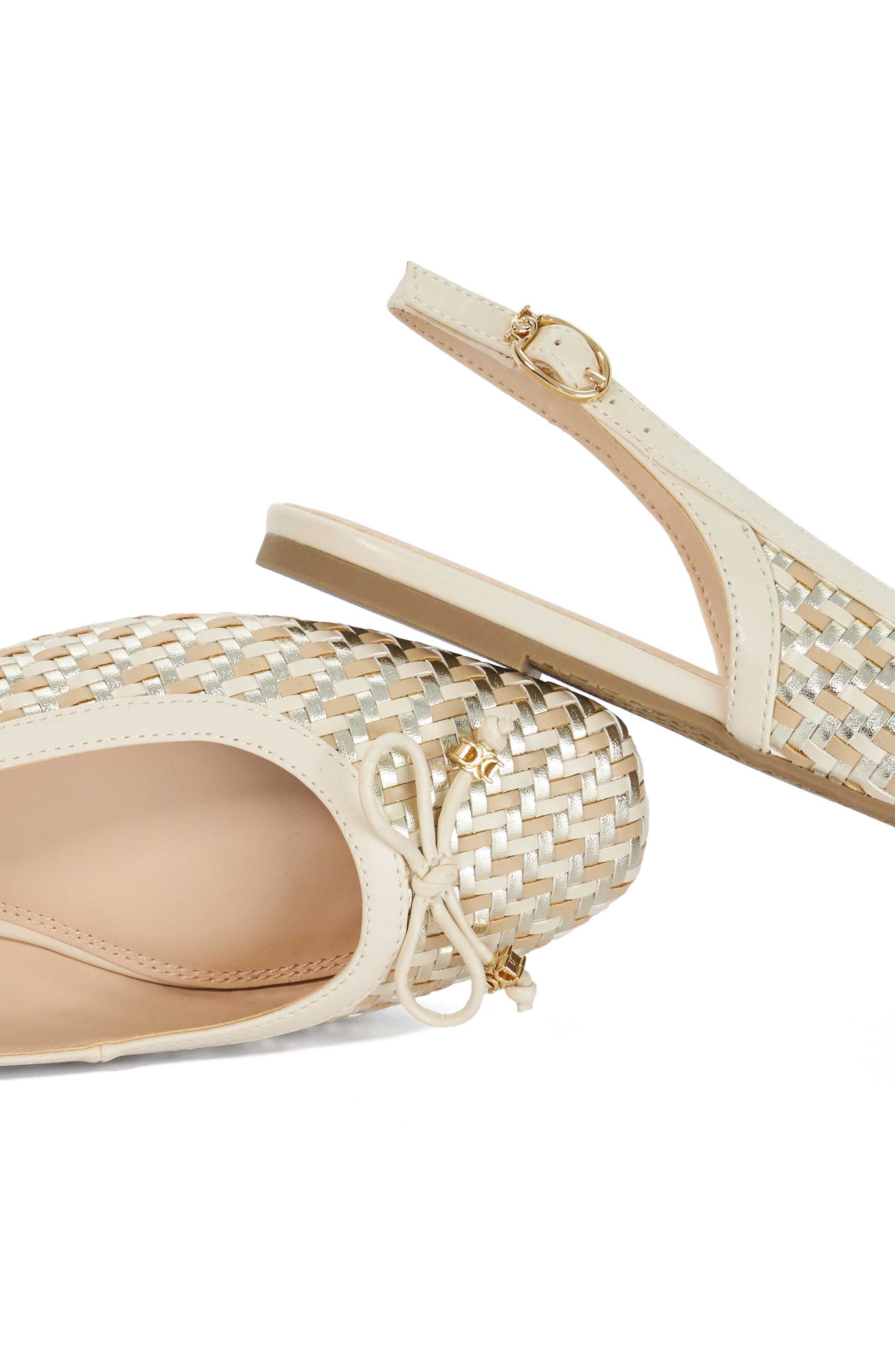 Dune London <p>Haiiden Slingback Flat (Women)</p>, Alternate, color, 