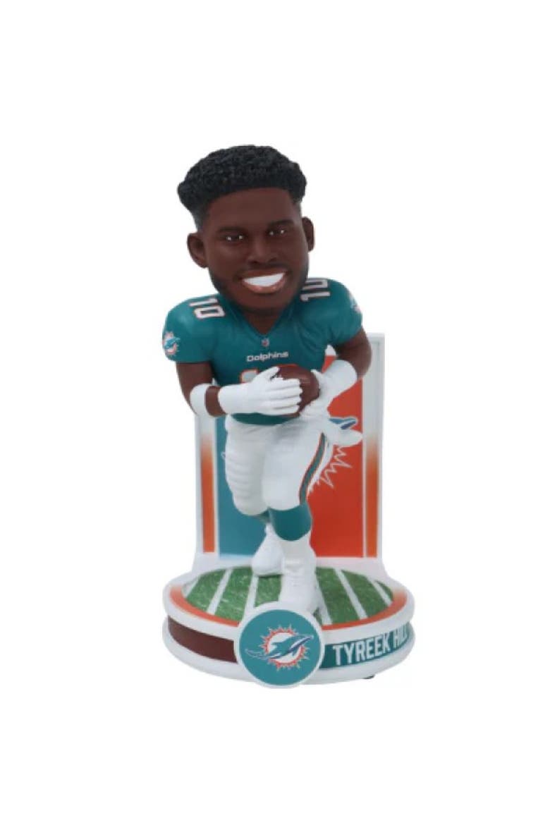 Tyreek Hill (Miami Dolphins) Banner Series NFL Bobblehead, Main, color, Multi-Color
