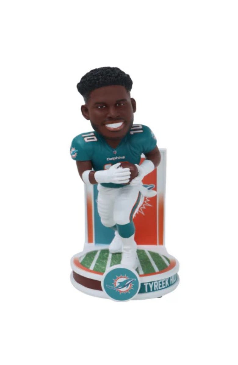 FOCO Tyreek Hill (Miami Dolphins) Banner Series NFL Bobblehead, Main, color, Multi-Color