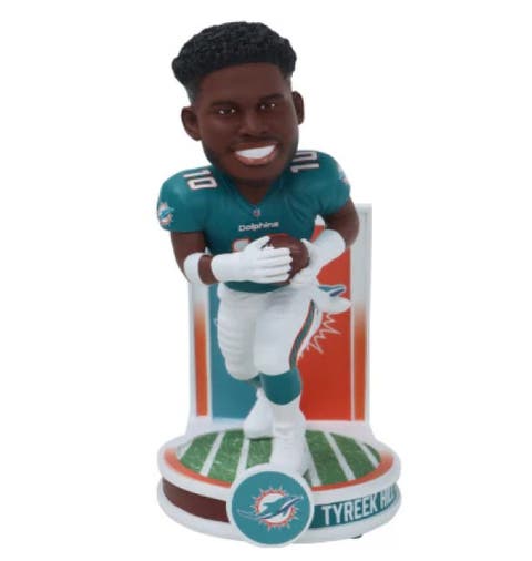 Tyreek Hill (Miami Dolphins) Banner Series NFL Bobblehead