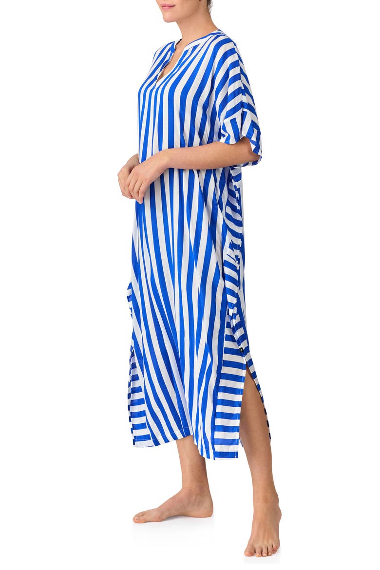 stripe caftan, Alternate, color, BLUE STP