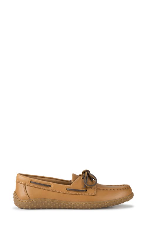 Baretraps Women's Origins Beverlie Slip-on Boat Shoes In Tan Leather