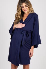 PinkBlush Delivery/Nursing Maternity Robe