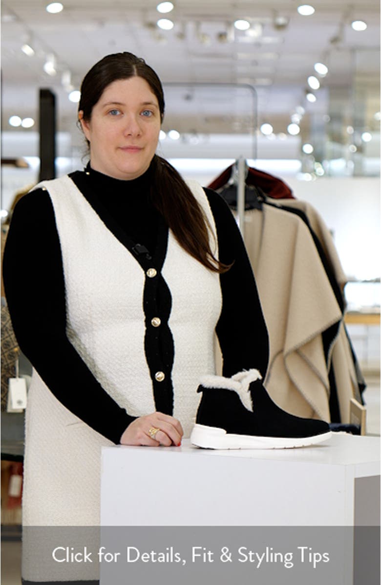 Emery Waterproof Faux Shearling Bootie, sales video thumbnail