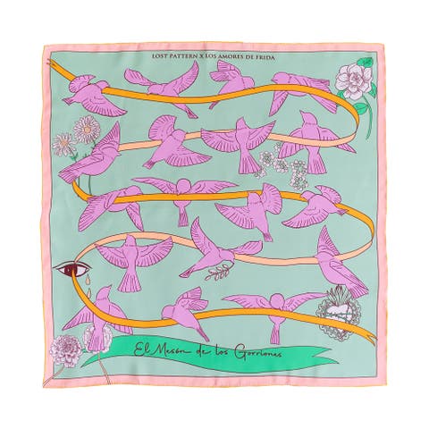 House Of Frida Silk Bandana