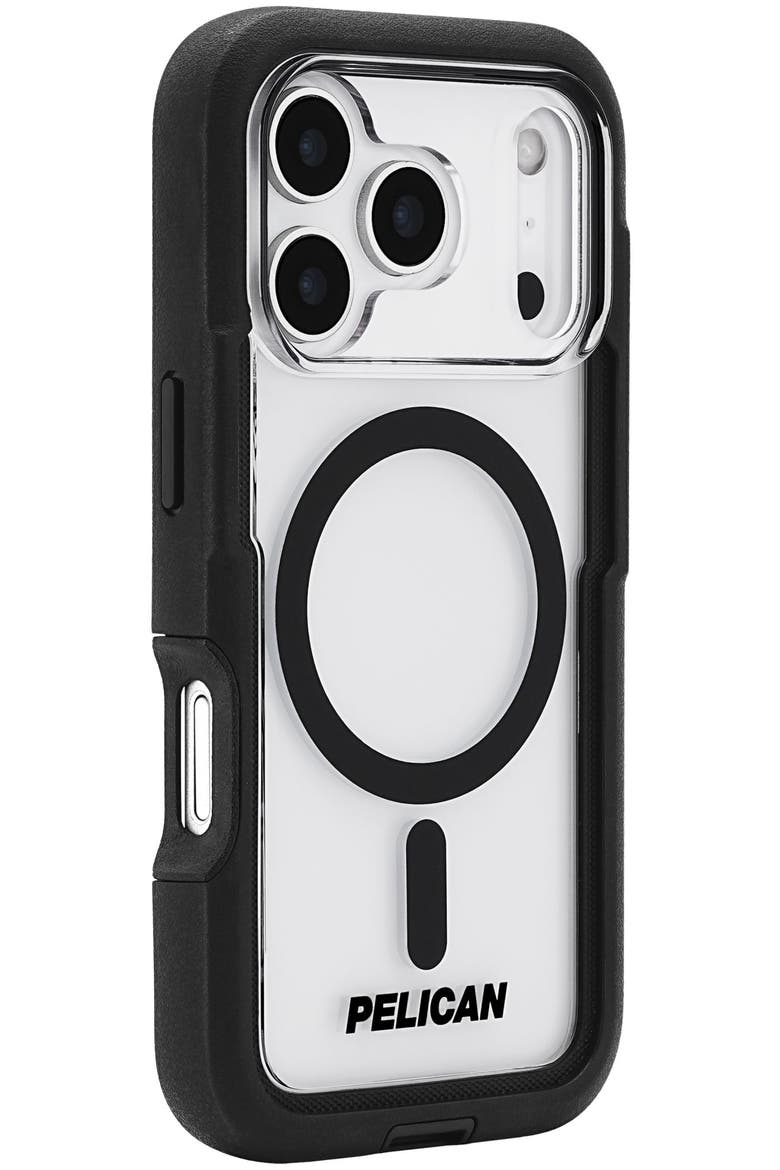 Voyager MagSafe Case with Holster for Apple iPhone 17 Pro, Alternate, color, Silver