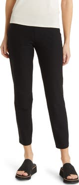Eileen Fisher Stretch Crepe Slim Ankle Pants