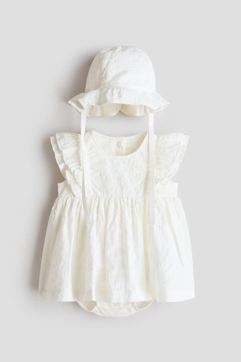 2-piece patterned muslin set
