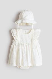 H&M 2-piece Patterned Muslin Set