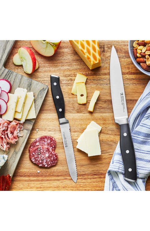 Henckels Cutlery 2-piece Carving Set In Black