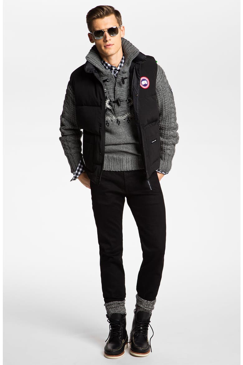'Freestyle' Vest, Alternate, color, BLACK