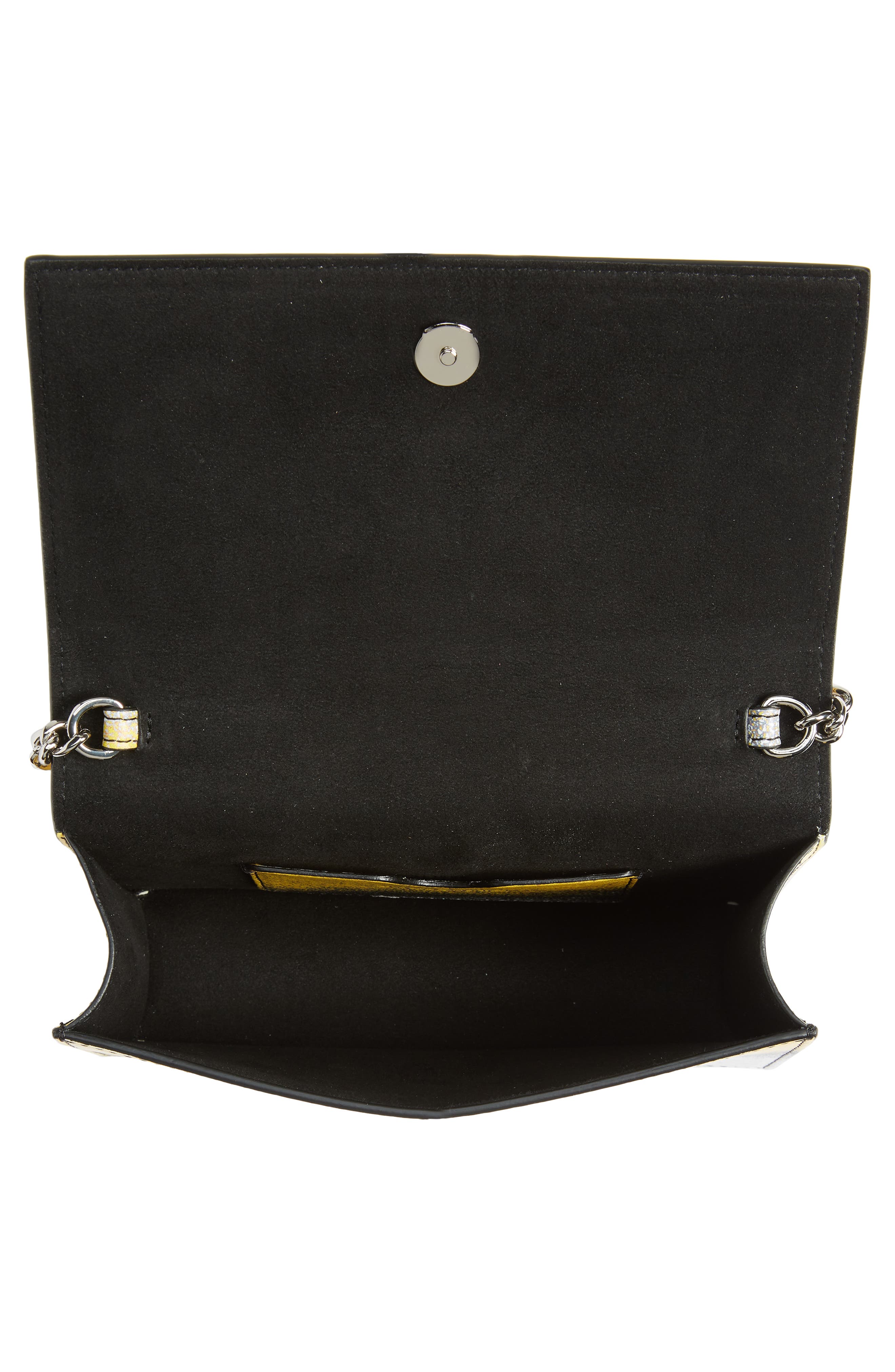 McQueen Small The Skull Leather Crossbody Bag, Alternate, color, 