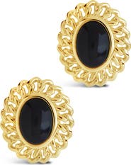 Sterling Forever Ainsley Stud Earrings