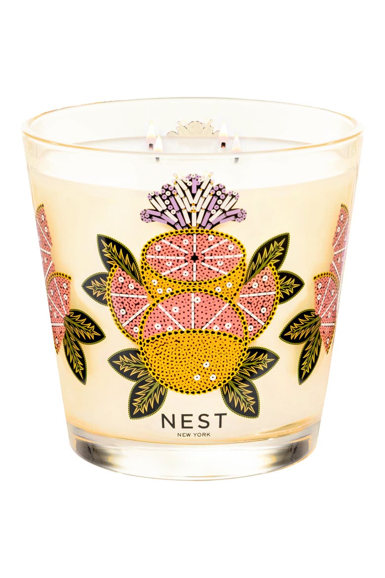 Grapefruit Decorative Candle, Alternate, color, NO COLOR