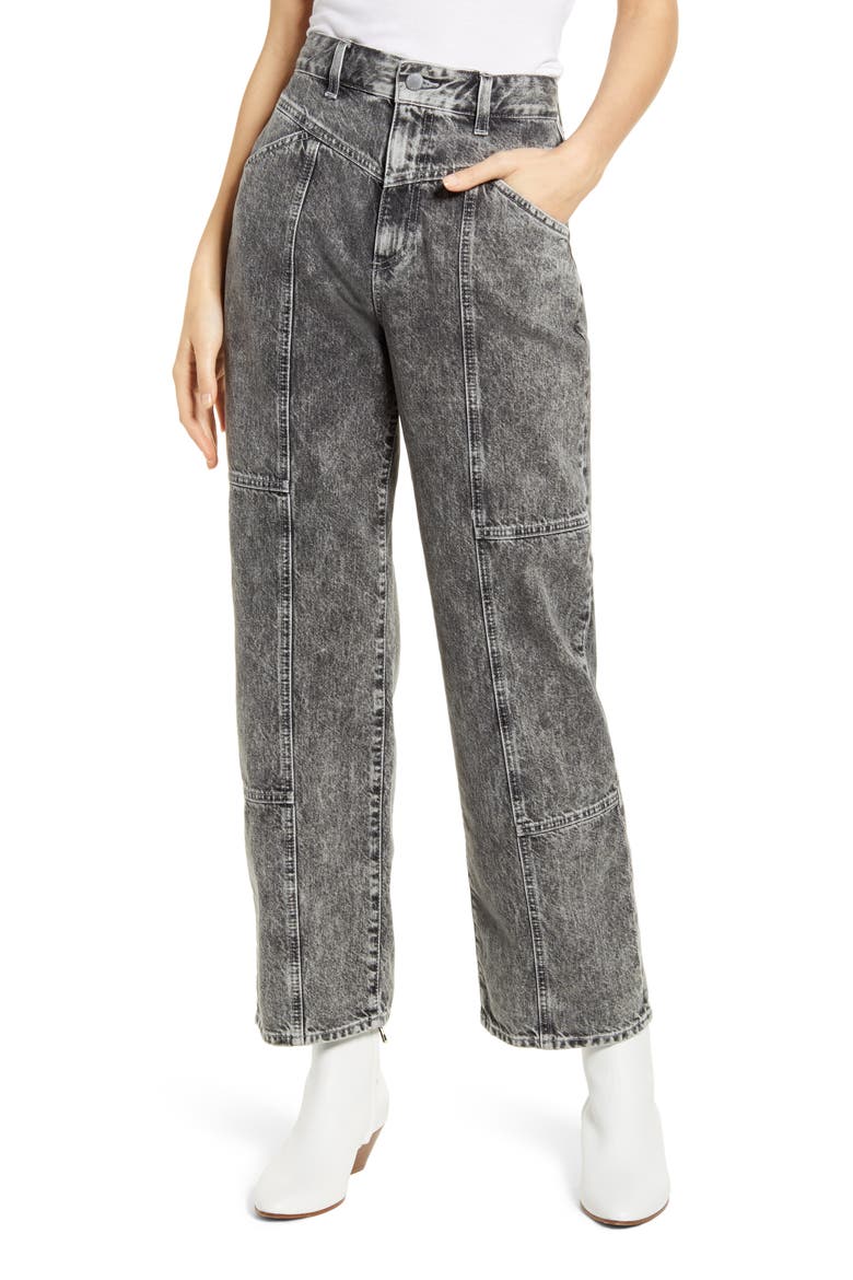 The Tomas X High Waist Wide Leg Jeans, Main, color, DIVERSION