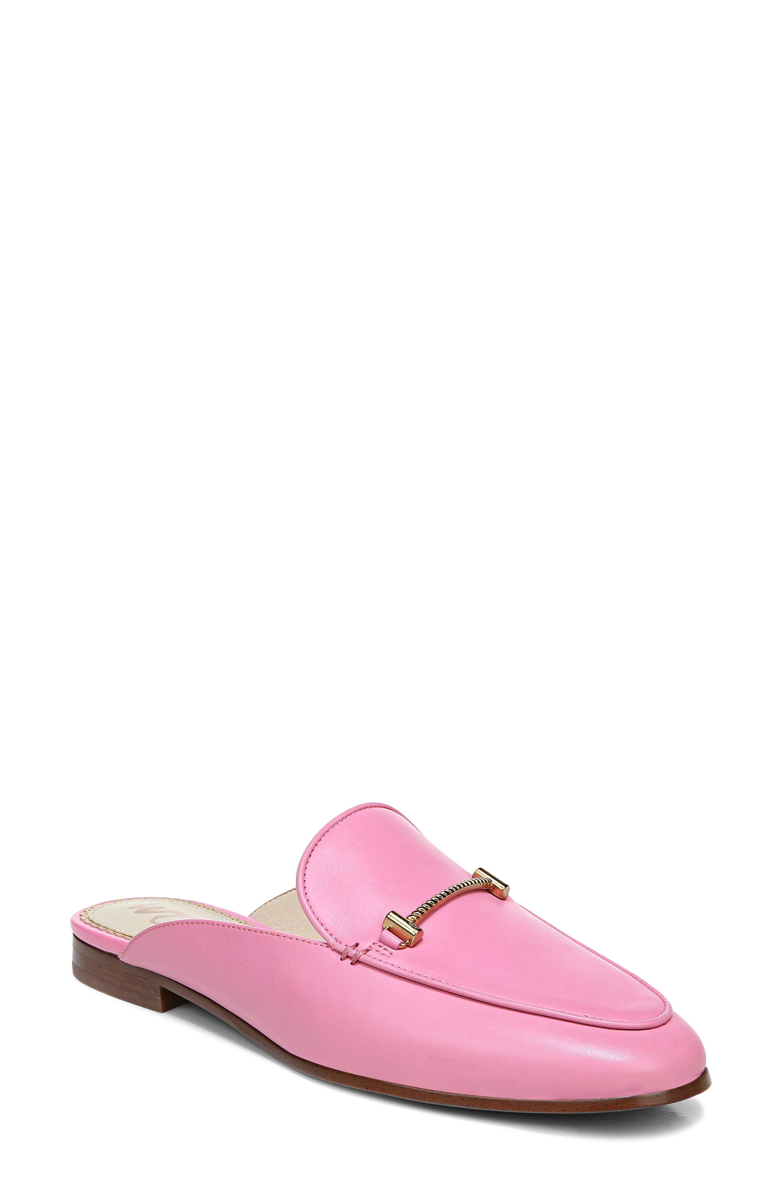 Laurna Mule, Main, color, PINK CONFETTI LEATHER