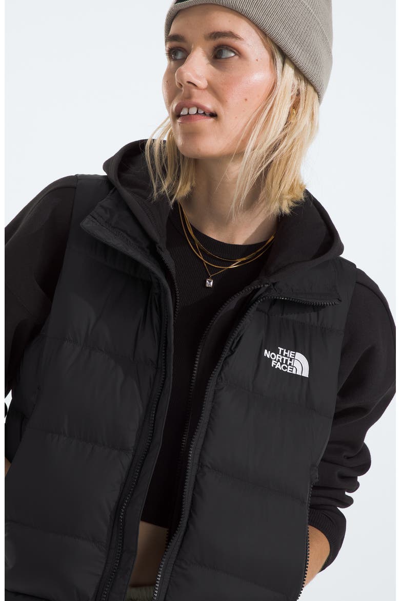 Hydrenalite Down A-Line Vest, Alternate, color, TNF BLACK