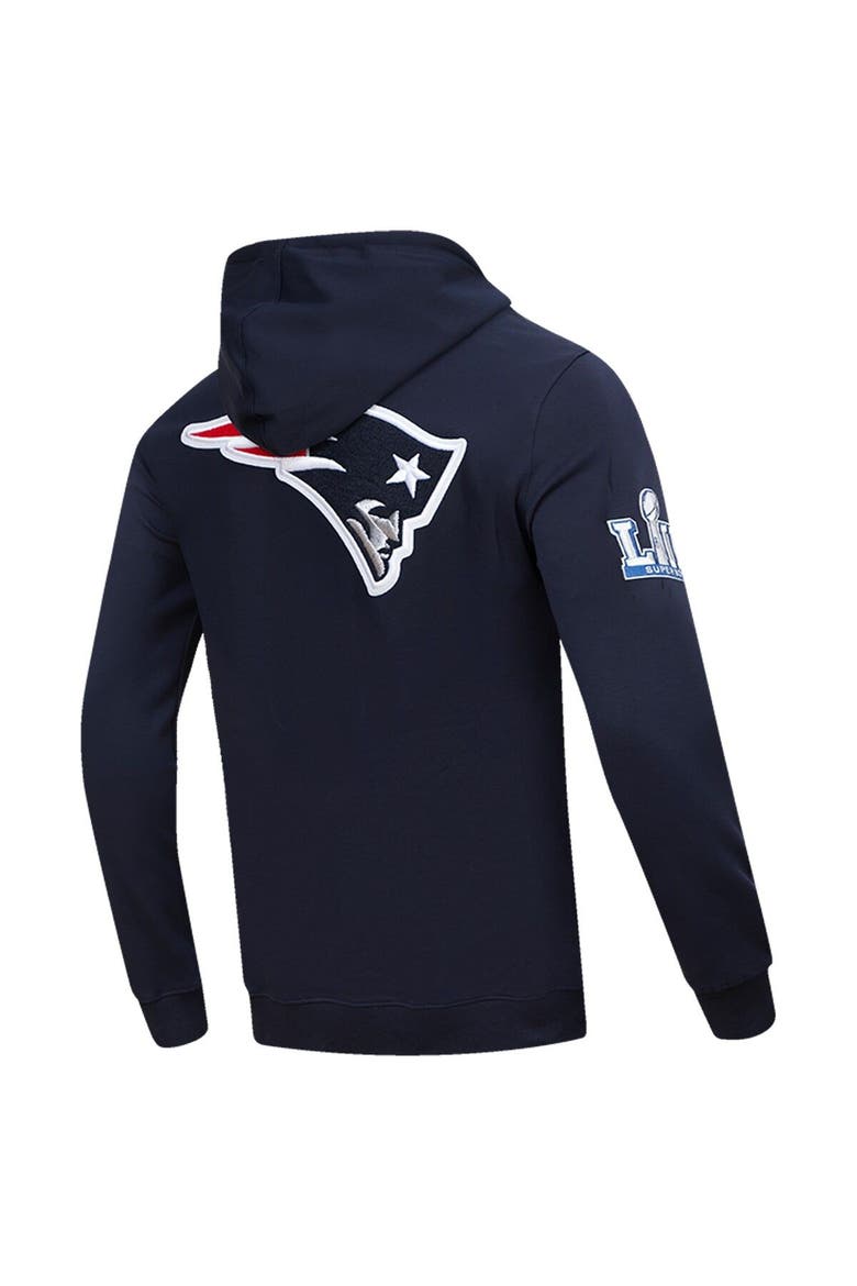 Men's Pro Standard Navy New England Patriots Hometown Full-Zip Hoodie, Alternate, color, Navy
