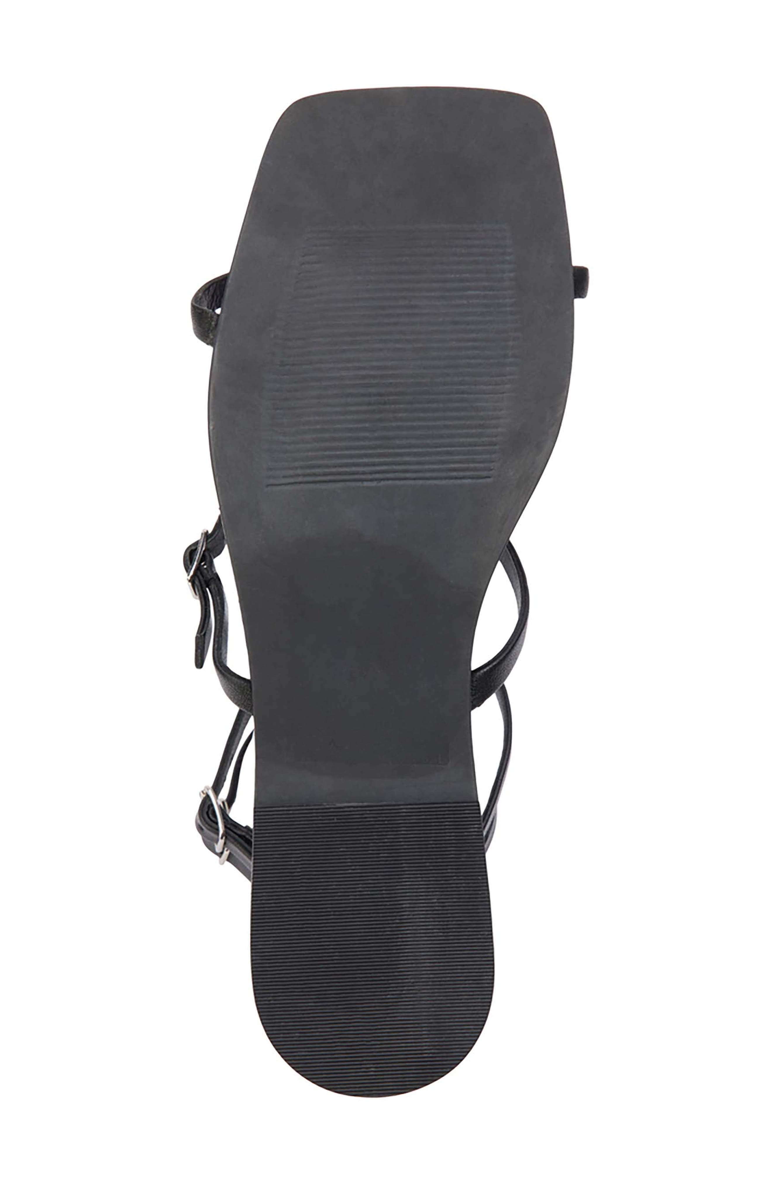 Matisse Verona Ankle Strap Sandal, Alternate, color, Black Leather