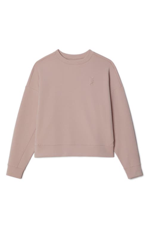 Shop Rhone Dreamglow Oversize Sweatshirt In Rose Dust