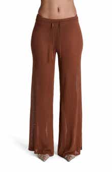 Naked Wardrobe Oversize Wide Leg Knit Pants