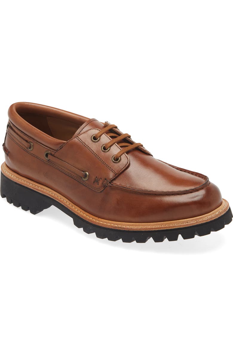 EASYMOC Rockland Moc Toe Boat Shoe, Main, color,