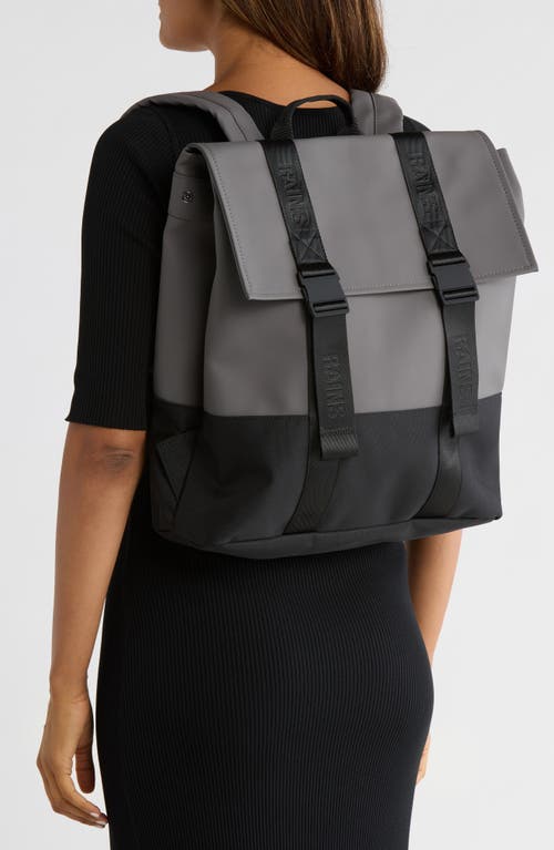 Rains Trail Waterproof Messenger Bag+ In Gray
