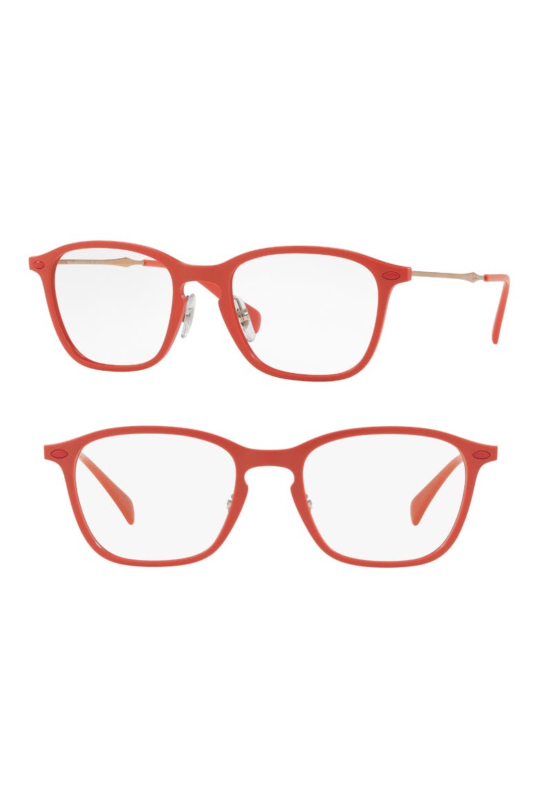 51mm Optical Glasses, Main, color, RED