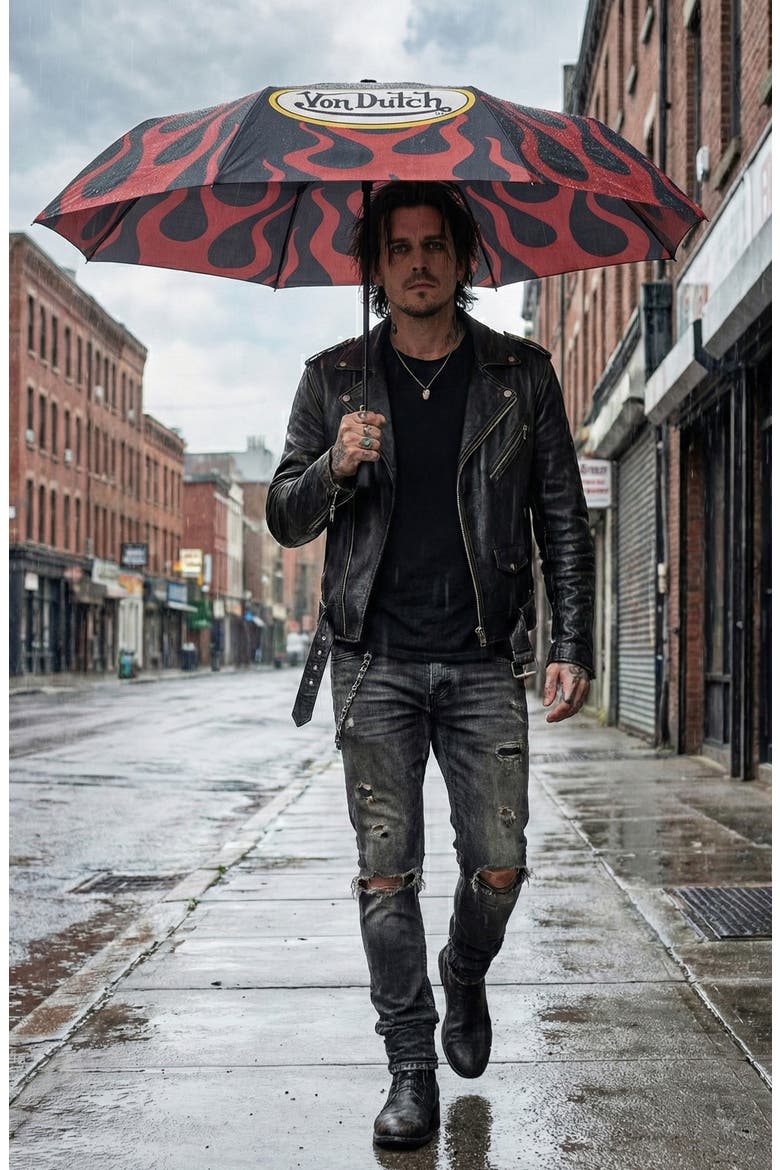 Compact Automatic Umbrella, Strong & Portable, Alternate, color, Nitro