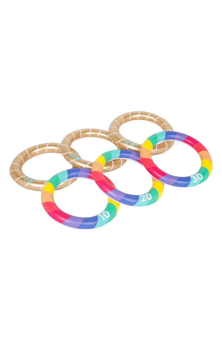 Sunnylife Inflatable Unicorn Ring Toss Game, Alternate, color, 