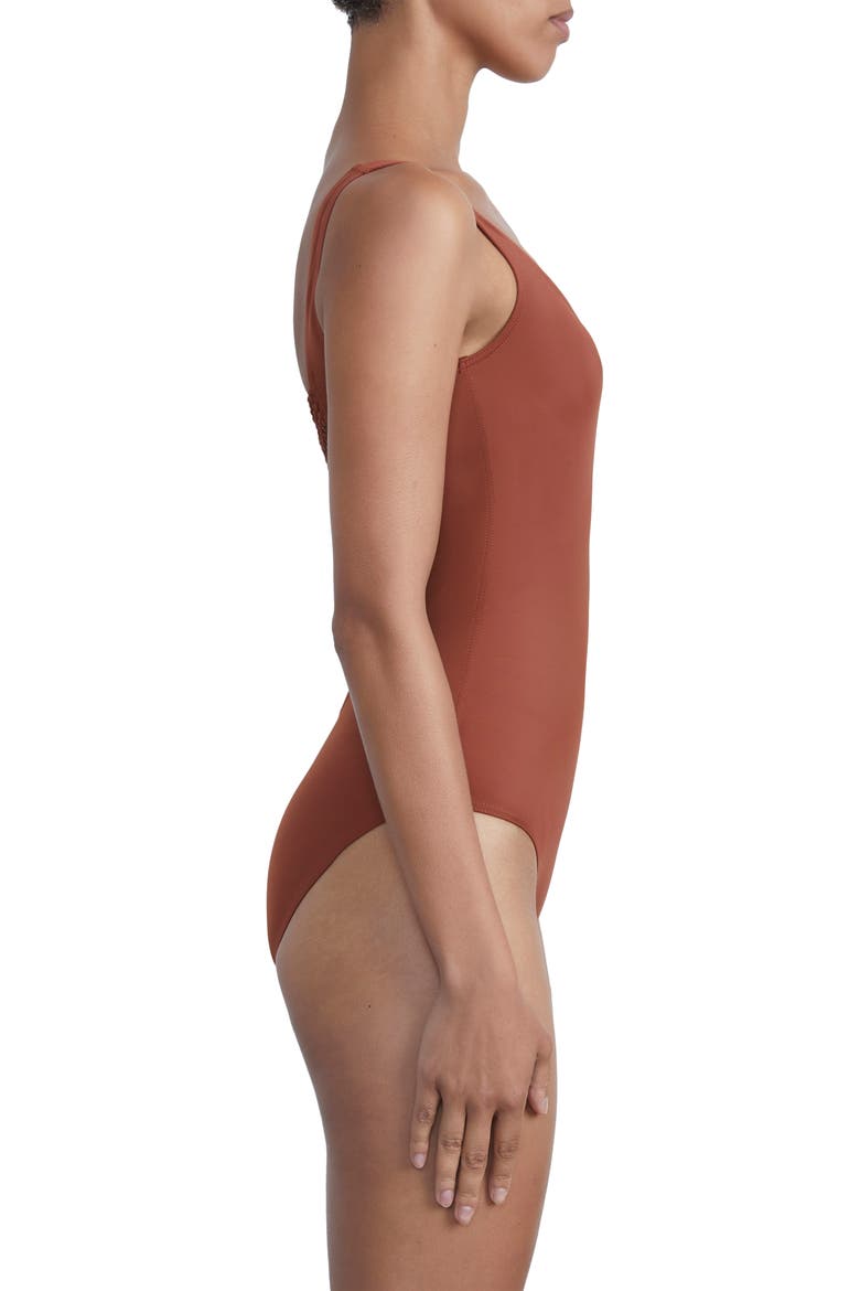 L148 Braided Back One-Piece Swimsuit (Women) | Nordstrom