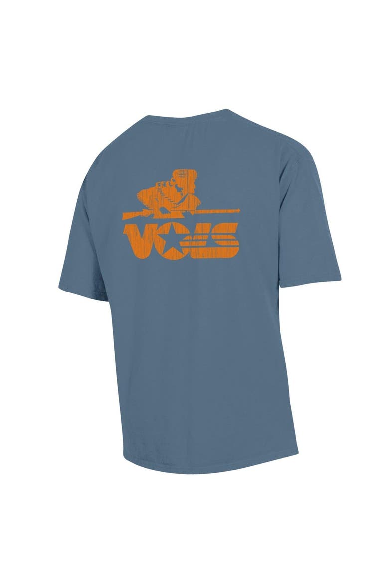 Men's Comfort Wash Steel Tennessee Volunteers Vintage Logo T-Shirt, Alternate, color, Steel