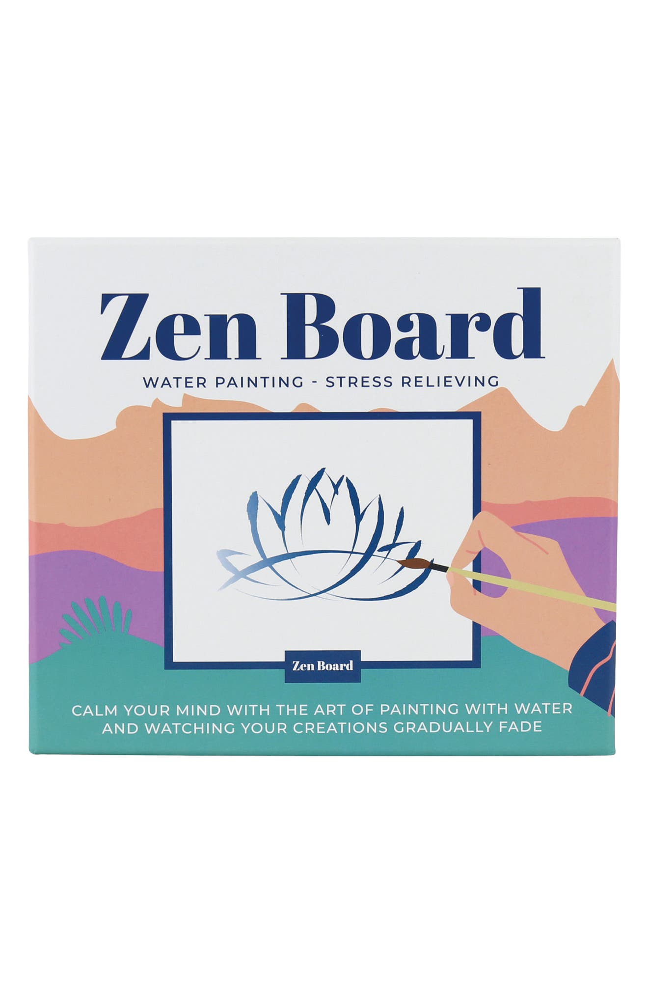 GIFT REPUBLIC Zen Board Water Painting Kit