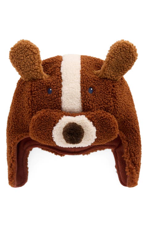 Kids' Puppy Faux Fur Trapper Hat (Toddler & Little Kid)