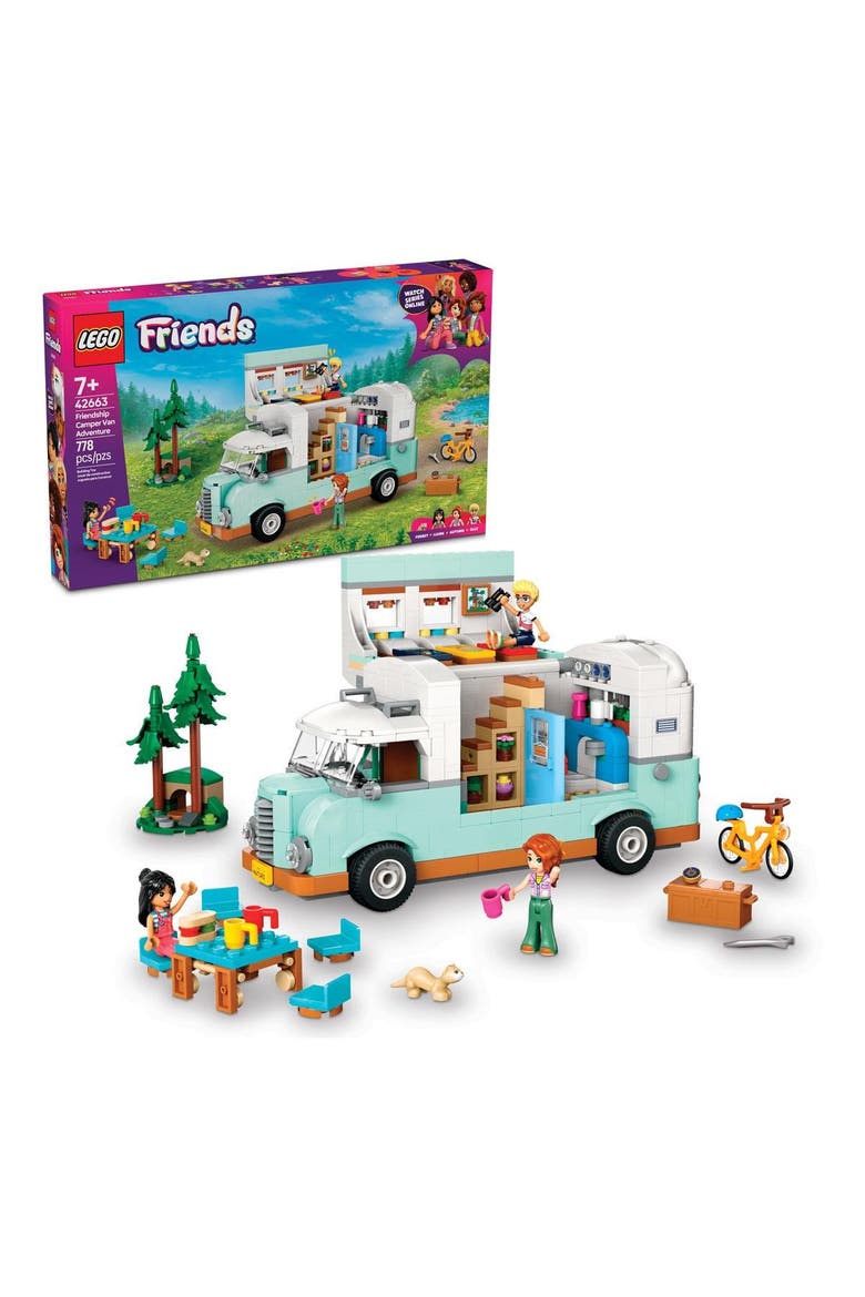 LEGO® Friends Friendship Camper Van Adventure - 42663, Main, color, Multicolored