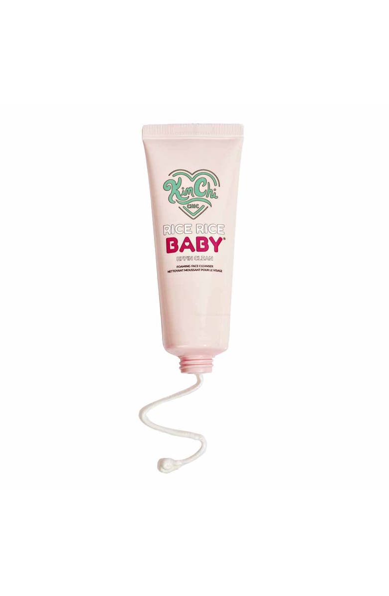 KIMCHI CHIC BEAUTY Rice Rice Baby Foaming Makeup Removing Face Wash 3.38oz 01 Effin Clean, Alternate, color, 01 Effin Clean