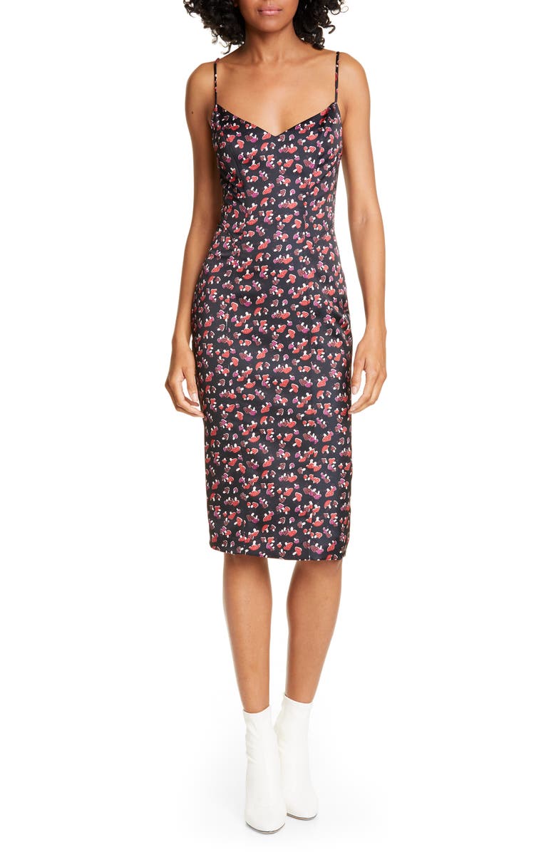 STAUD Chelsea Mushroom Print Sundress, Main, color,